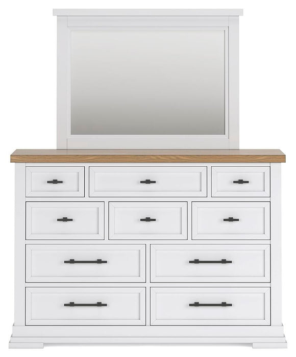 Ashbryn King Panel Storage Bed, Dresser, Mirror, Chest and Nightstand - alternate view 2