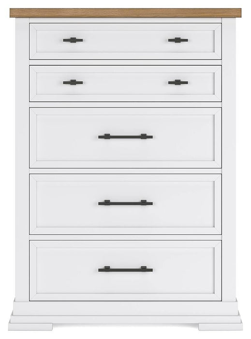 Ashbryn King Panel Storage Bed, Dresser, Mirror, Chest and Nightstand - alternate view 7