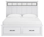 Ashbryn King Panel Storage Bed, Dresser, Mirror, Chest and Nightstand - alternate view 13