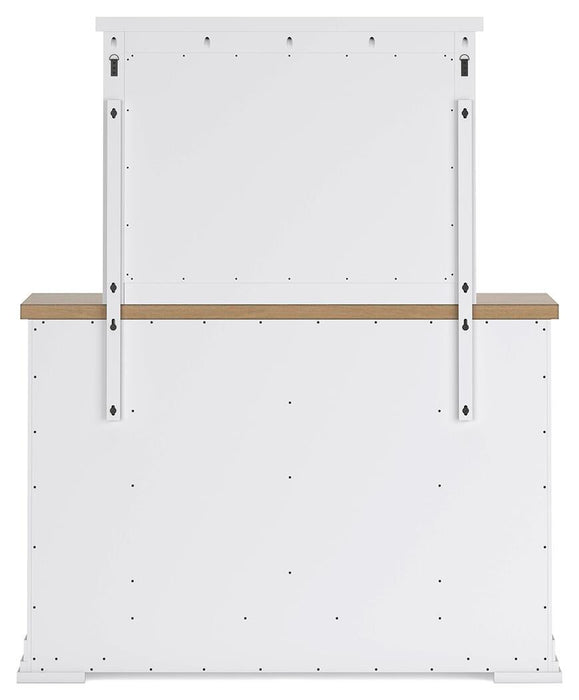 Ashbryn California King Panel Storage Bed, Dresser, Mirror and Nightstand - alternate view 5