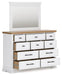 Ashbryn California King Panel Storage Bed, Dresser, Mirror and Nightstand - alternate view 4