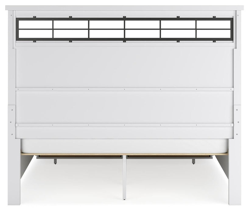 Ashbryn California King Panel Storage Bed, Dresser, Mirror and Nightstand - alternate view 9