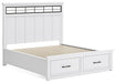 Ashbryn California King Panel Storage Bed, Dresser, Mirror and Nightstand - alternate view 11