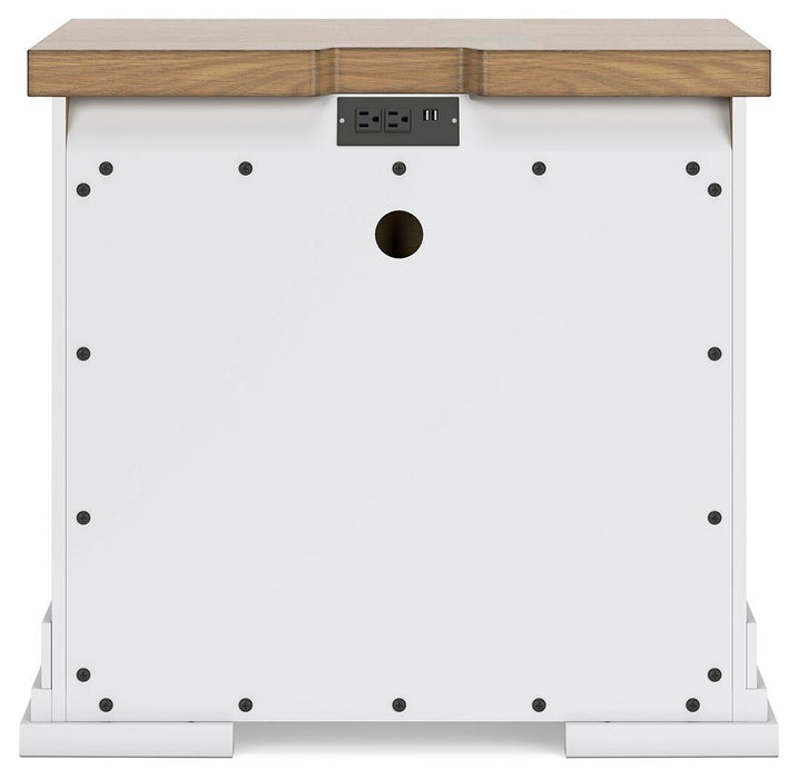 Ashbryn California King Panel Storage Bed, Dresser, Mirror and Nightstand - alternate view 15
