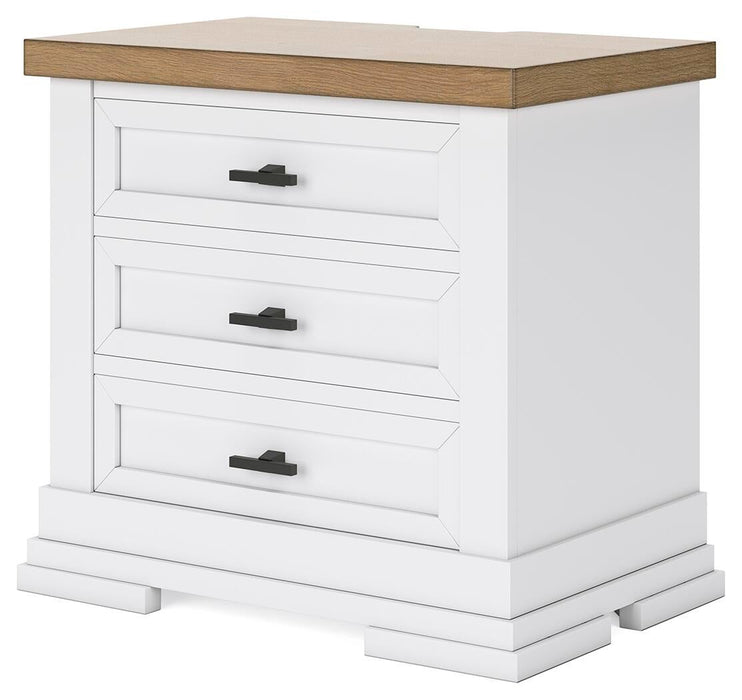 Ashbryn California King Panel Storage Bed, Dresser, Mirror and Nightstand - alternate view 16
