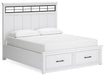 Ashbryn California King Panel Storage Bed, Dresser, Mirror, Chest and Nightstand - alternate view 14