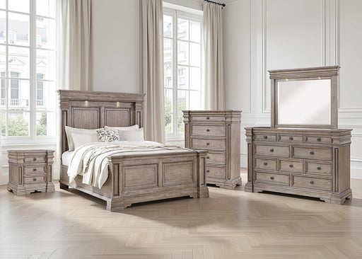 Blairhurst Queen Panel Bed, Dresser, Mirror, Chest and Nightstand - alternate view 2