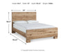 Hyanna King Panel Bed, Dresser and Mirror - alternate view 10