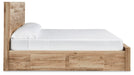 Hyanna Queen Panel Storage Bed with 2 Under Bed Storage Drawer, Dresser and Mirror - alternate view 11