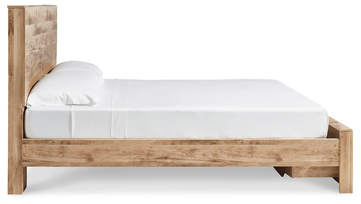 Hyanna King Panel Storage Bed, Dresser and Mirror - alternate view 11