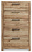Hyanna King Panel Storage Bed with 1 Under Bed Storage Drawer, Dresser, Mirror, Chest and Nightstand - alternate view 8