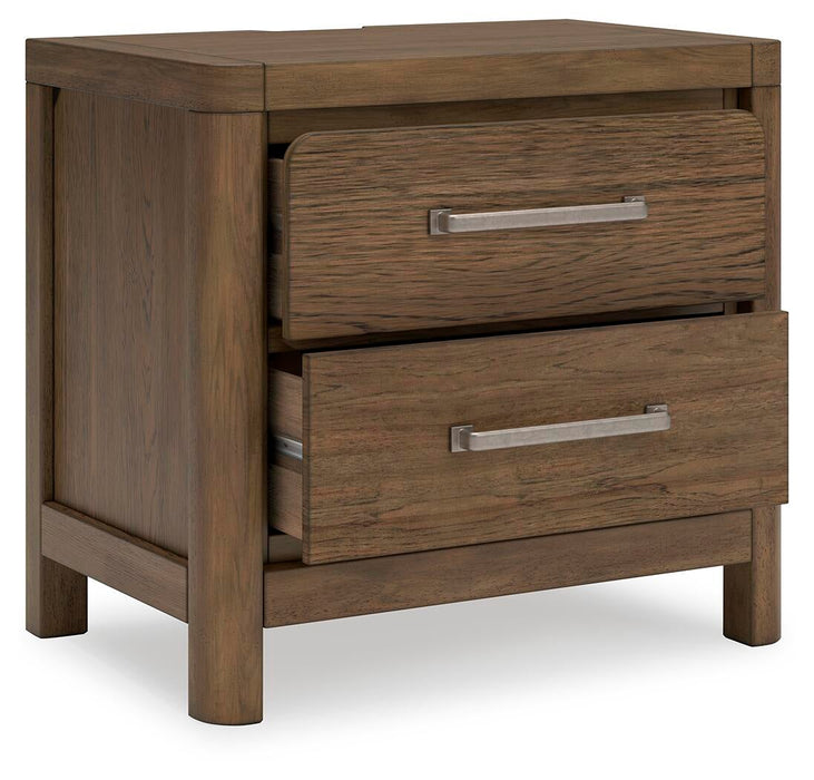 Cabalynn Queen Upholstered Bed with Mirrored Dresser, Chest and Nightstand - alternate view 19