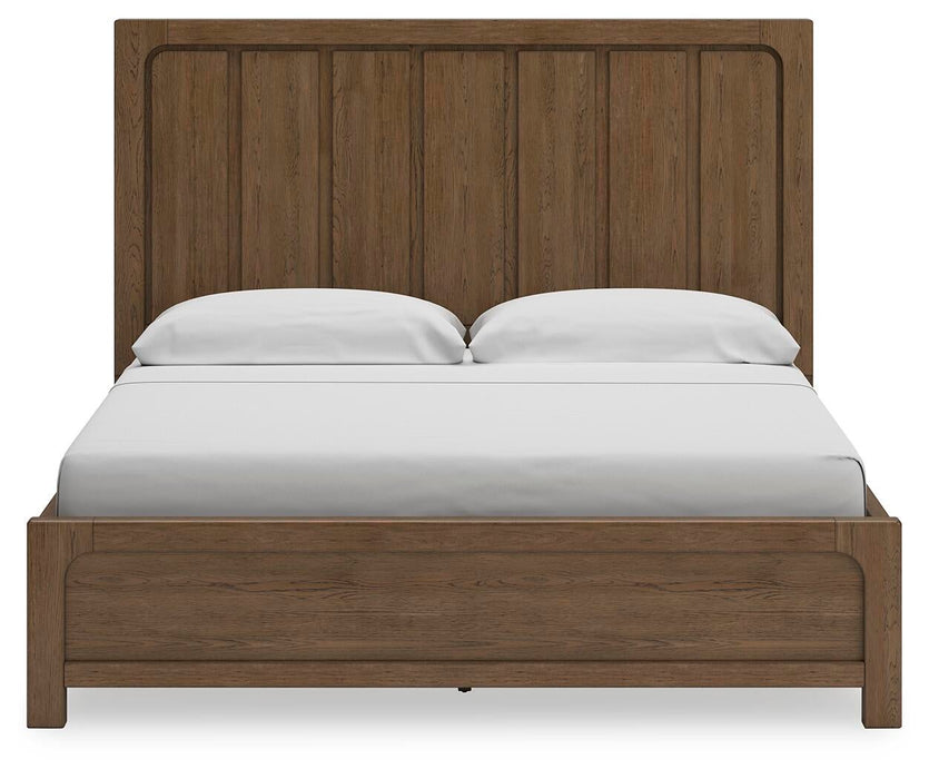 Cabalynn King Panel Bed with Storage with Mirrored Dresser, Chest and Nightstand - alternate view 11