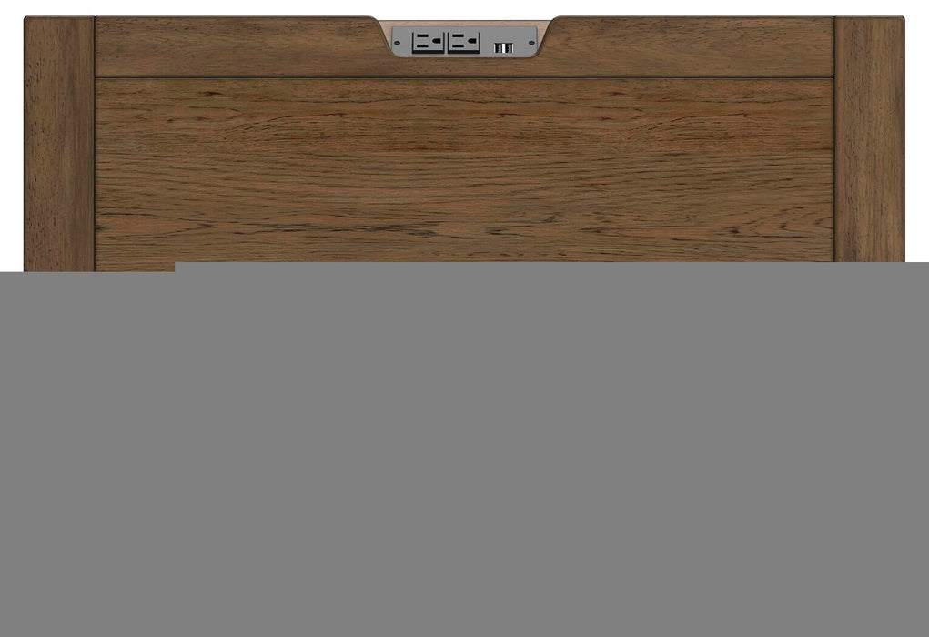 Cabalynn King Panel Bed with Storage with Mirrored Dresser, Chest and Nightstand - alternate view 25