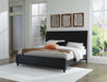 Danziar King Panel Bed with Mirrored Dresser - alternate view 11