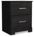 Belachime Twin Panel Bed with Mirrored Dresser and Nightstand - alternate view 4
