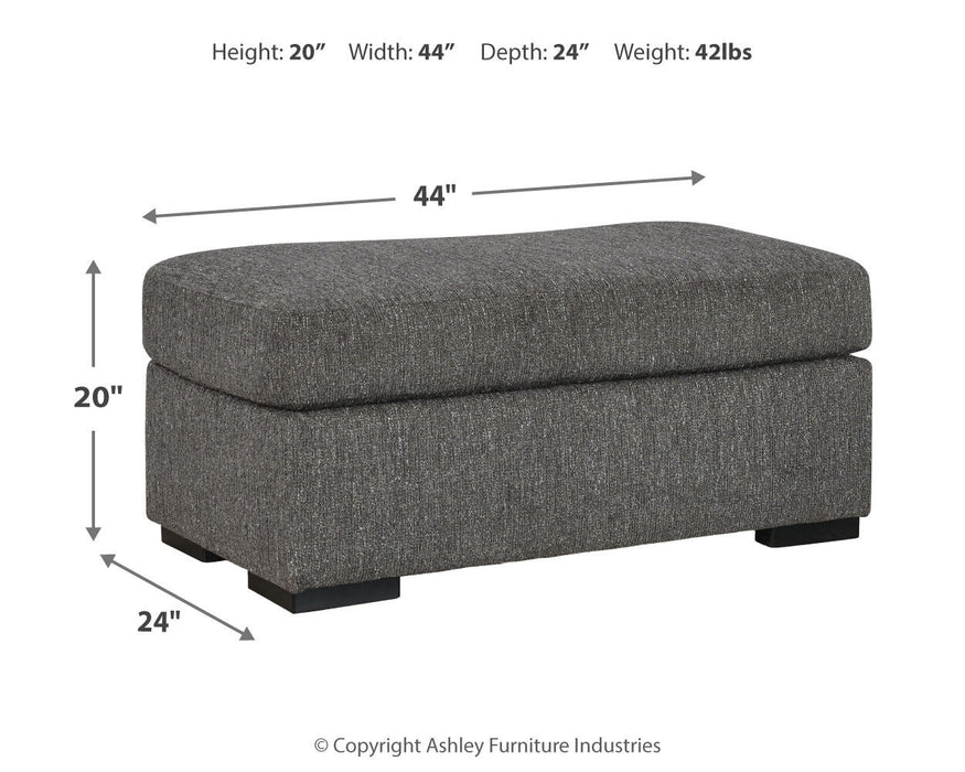 Gardiner Sofa Chaise with Ottoman - alternate view 11