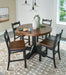 Valebeck Counter Height Dining Table and 4 Barstools - alternate view 4