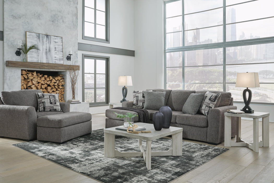 Gardiner Sofa Chaise with Ottoman - alternate view 8