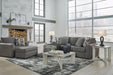 Gardiner Sofa Chaise with Ottoman - alternate view 8