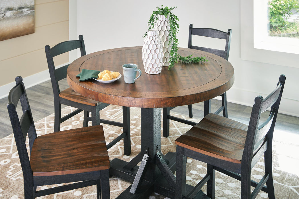 Valebeck Counter Height Dining Table and 4 Barstools - alternate view 3