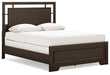 Covetown Queen Panel Bed with Mirrored Dresser - alternate view 4