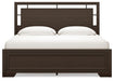 Covetown King Panel Bed with Mirrored Dresser - alternate view 5
