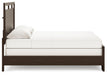 Covetown King Panel Bed with Mirrored Dresser - alternate view 9