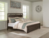Covetown King Panel Bed with Mirrored Dresser - alternate view 7