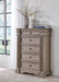 Blairhurst California King Panel Bed, Dresser, Mirror, Chest and Nightstand - alternate view 16