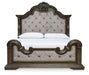 Maylee King Upholstered Bed, Dresser, Mirror, Chest and Nightstand - alternate view 8