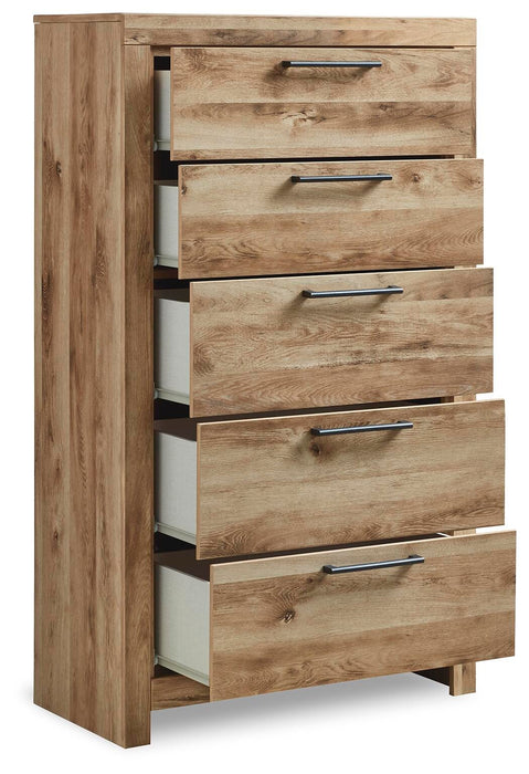 Hyanna Full Panel Storage Bed, Dresser, Mirror, Chest and Nightstand - alternate view 6