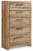 Hyanna Full Panel Bed with 2 Side Storage, Dresser, Mirror, Chest and Nightstand - alternate view 9
