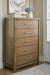 Cabalynn California King Panel Bed with Storage with Mirrored Dresser, Chest and Nightstand - alternate view 33