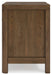 Cabalynn California King Panel Bed with Storage with Mirrored Dresser, Chest and Nightstand - alternate view 37