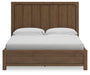 Cabalynn California King Panel Bed with Storage with Mirrored Dresser - alternate view 6
