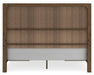 Cabalynn California King Panel Bed with Storage with Mirrored Dresser - alternate view 9