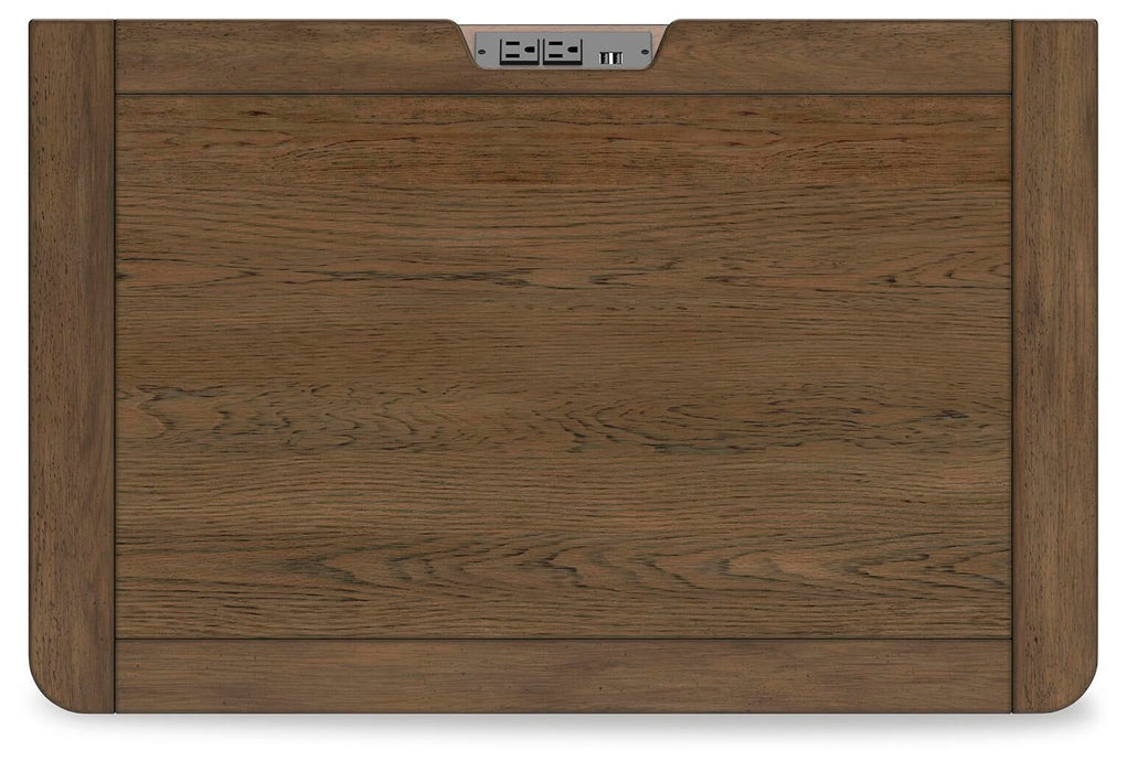 Cabalynn King Panel Bed with Storage with Mirrored Dresser and Nightstand - alternate view 18