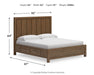 Cabalynn King Panel Bed with Storage with Mirrored Dresser - alternate view 16