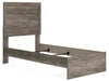 Ralinksi Twin Panel Bed with Mirrored Dresser - alternate view 5