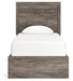 Ralinksi Twin Panel Bed with Mirrored Dresser - alternate view 6