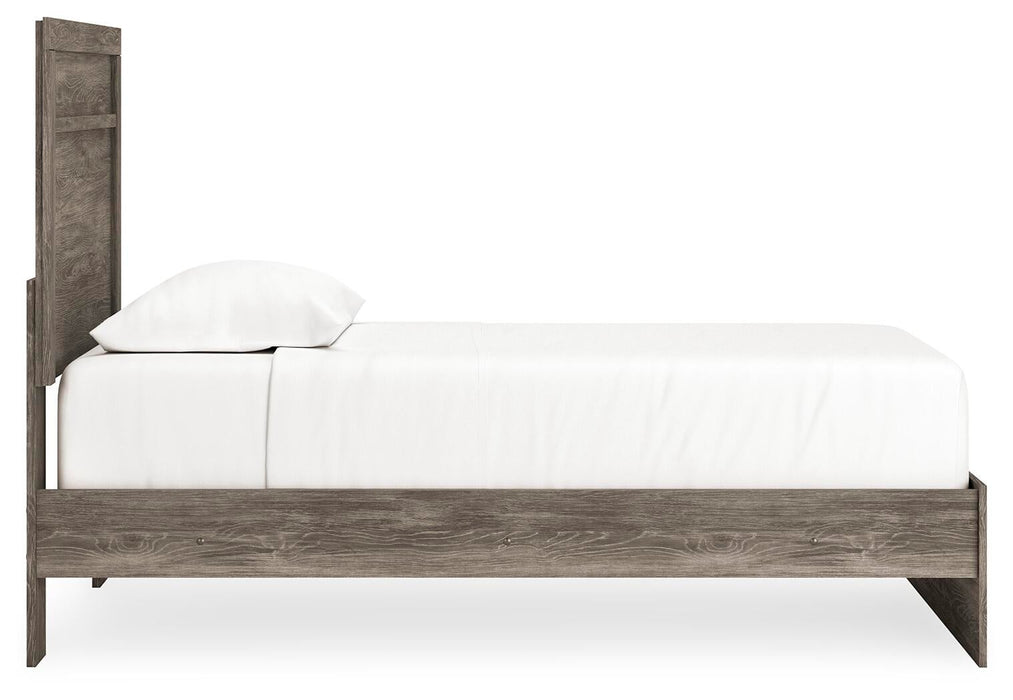 Ralinksi Twin Panel Bed with Mirrored Dresser - alternate view 11
