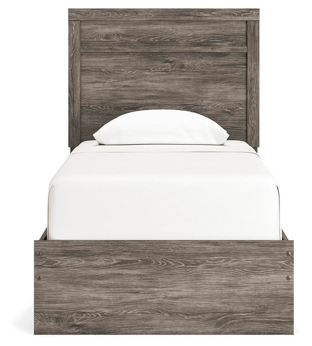 Ralinksi Twin Panel Bed with Mirrored Dresser, Chest and Nightstand - alternate view 6