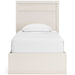 Stelsie Twin Panel Bed with Mirrored Dresser, Chest and Nightstand - alternate view 4