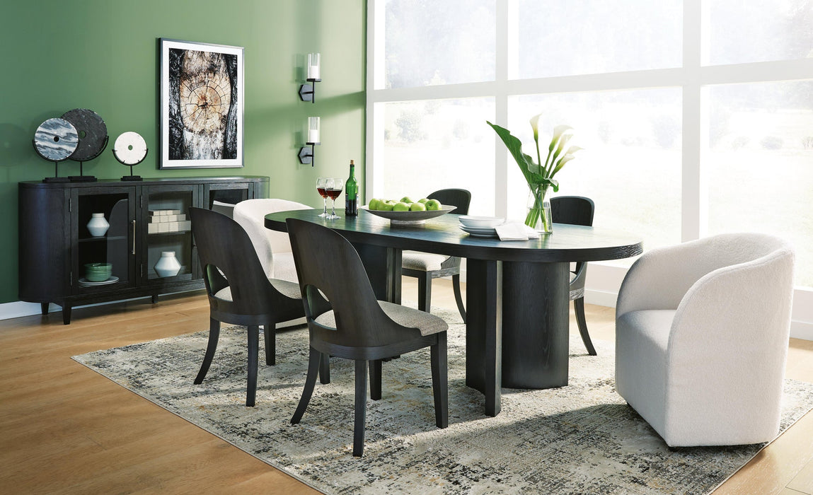 Rowanbeck Dining Table and 6 Chairs - alternate view 2