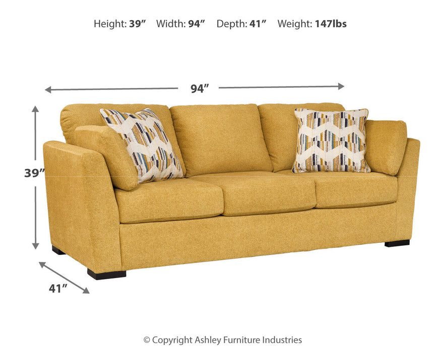 Keerwick Sofa, Loveseat, Chair and Ottoman - alternate view 22
