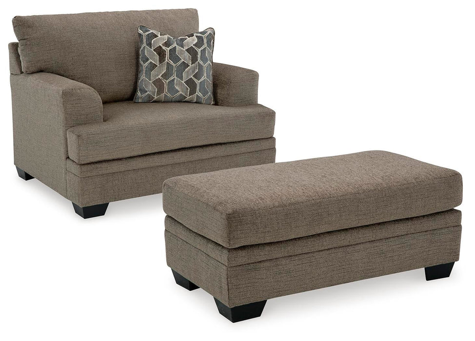 Stonemeade Sofa, Loveseat, Chair and Ottoman - alternate view 8