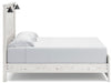 Gerridan King Panel Bed with Mirrored Dresser - alternate view 9