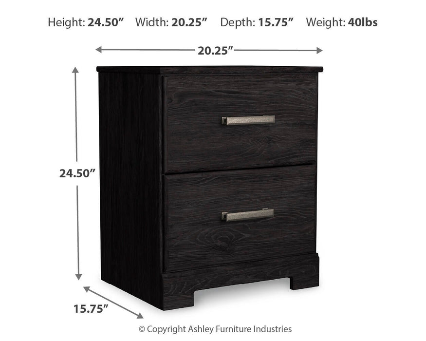 Belachime King Panel Bed with Mirrored Dresser and Nightstand - alternate view 6