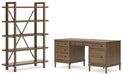 Roanhowe Home Office Desk and Storage